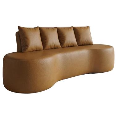 Imagem de Sofa 3 Lugares Organico Ibiza 210 cm Corino Vazzano