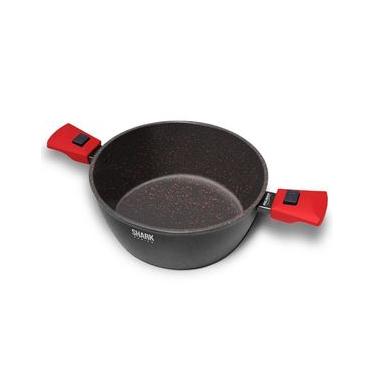 Imagem de Panela Polishop Ichef Ultra Family Size Shark Series Vermelha 24cm Vermelho