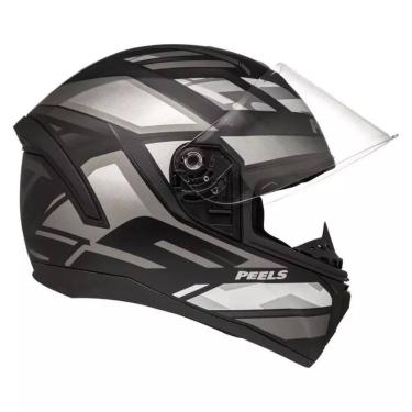 Imagem de Capacete Spike Ii Mx2 Preto C/ Grafite Fosco ~ Peels