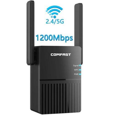 Imagem de Repetidor extensor Wifi de 1200 Mbps de banda dupla 2,4 GHz/5 GHz - Om