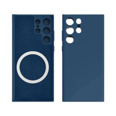 Imagem de Capa Magnética De Silicone Líquido Para Carregamento Sem Fio Magsafe P