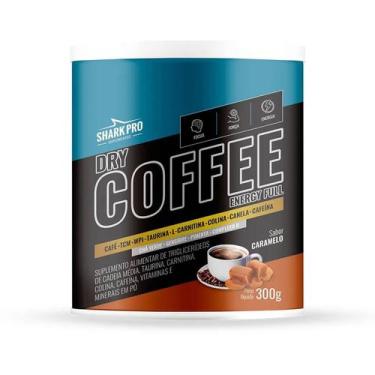 Imagem de Dry Coffee - 300g Caramelo - Shark Pro - Shark Pro Suplemento