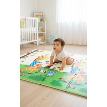 Imagem de Tapete Infantil Dupla Face 150x180cm 8mm Macio e Seguro - Congratulati