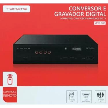 Imagem de Conversor digital e gravador modelo 888 compativel com todos aparelhos