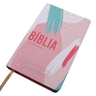 Imagem de Biblia de estudo joyce meyer  - abstrata - letra grande - nvi - bello
