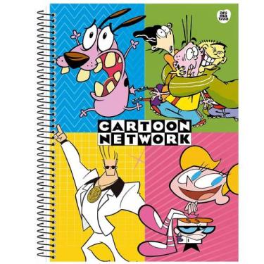 Imagem de Caderno universitário 1 matéria 80 folhas Cartoon Network Animativa Co
