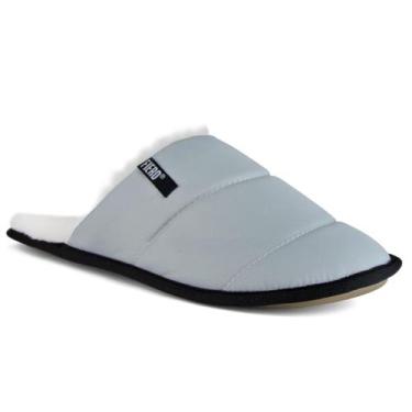 Imagem de Pantufa Comfy forrada em lã sintética Ref.:21809, Cinza, 36
