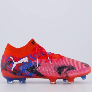 Imagem de Chuteira Puma Future 8 Ultimate Playmakers FG Campo Vermelha, 39