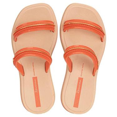 Imagem de Chinelo infantil slide glow ipanema 27401, Laranja, 25