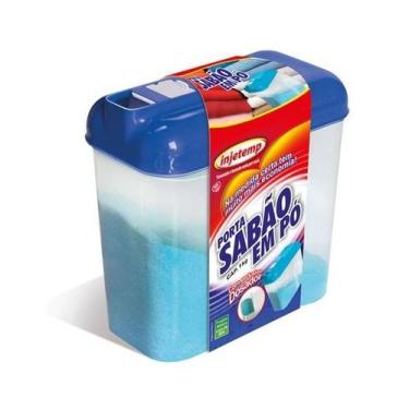 Imagem de Porta Sabão Em Pó Injetemp Com Dosador 1,6kg Cozinha