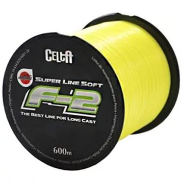 Imagem de Linha Monofilamento Celta F-2 Soft 1.2 10lb Yelow (0.185mm-600m)