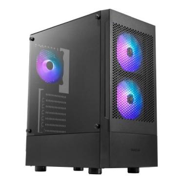 Imagem de Gabinete Gamdias Talos E3 Mesh Atx Mid Tower Lateral De Vidro Temperad