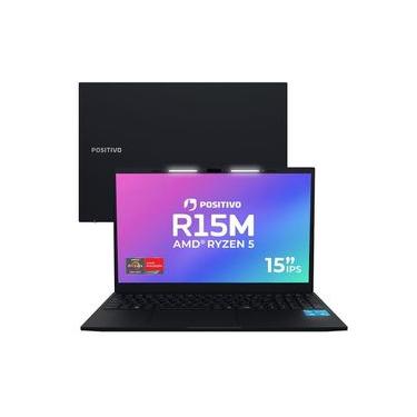 Imagem de Notebook Vision R15 Amd Ryzen 5 5500U 8GB 256GB SSD 15.6 Full HD Preto Positivo
