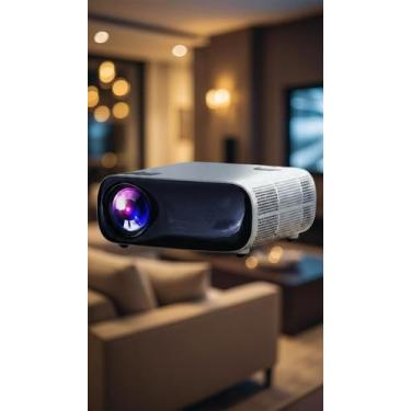 Imagem de Projetor Portátil 1080P Wi-Fi 4K Cinza - Congratulations Store
