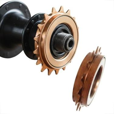 Imagem de Catraca Roda Livre 16 dentes Dourada Bike - REBECHI BIKES