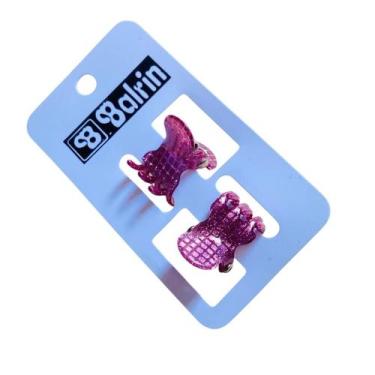 Imagem de Presilha Mini Piranha de Nylon Colorida Brilhante - Balrin, Pink, Nylo