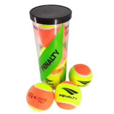 Imagem de Kit bola De Beach Tênnis Penalty XXII Pressurizada 3 Unidades, Único