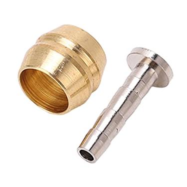 Imagem de Agulha de óleo de bicicleta cabeça de oliva, 10 conjuntos de agulha de óleo de cabeça em T resistente para mountain bike