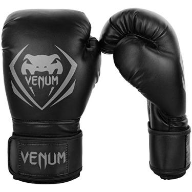 Imagem de Venum Contender Boxing Gloves - Black/Grey - 16-Ounce