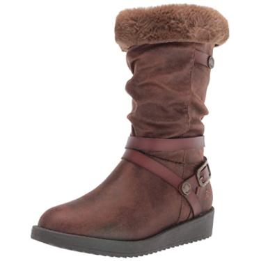 Imagem de Blowfish Malibu Botinha Bota fashion unissex para crianças, Microfibra drapeada de uísque, 1 Little Kid