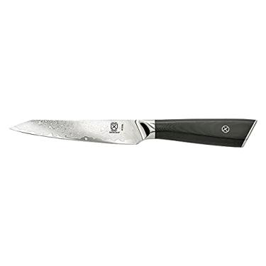 Imagem de Mercer Culinary Faca utilitária Damasco Blade VG-10, cabo G10
