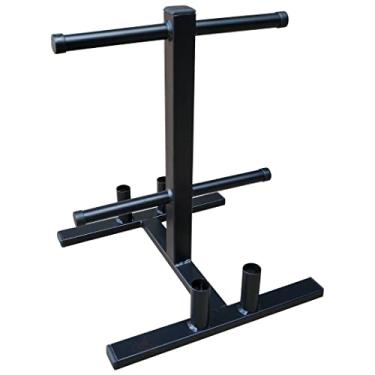 Imagem de Suporte Para Anilhas + Barras(04) Até 200 Kg Profissional