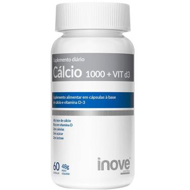 Imagem de Cálcio 1000 + VIT D3 - 60 Cápsulas - Inove Nutrition