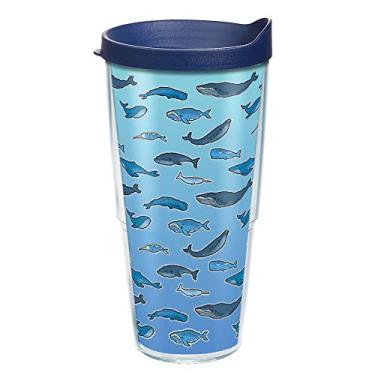 Imagem de Tervis Copo isolado de parede dupla feito nos EUA, 680 g, transparente