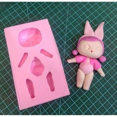 Imagem de Molde De Silicone Boneca Lol