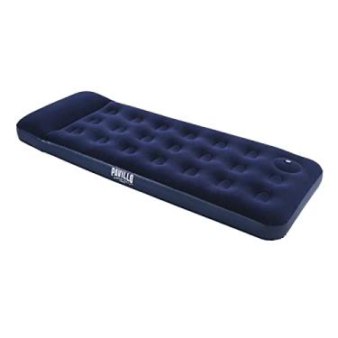 Imagem de Bestway Floque Easy Inflate Matelas/Single avec Pompe à pied 185 x 76 x 22 cm