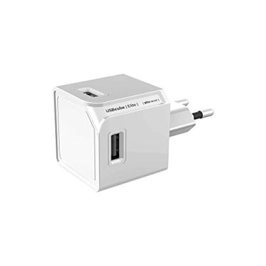 Imagem de Carregador de Parede Universal 4 Portas USB 15W/3A - USBCUBE ELG, Branco