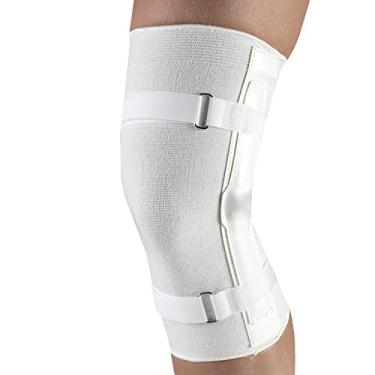 Imagem de Joelheira Champion, barra articulada, elástico de malha, GG