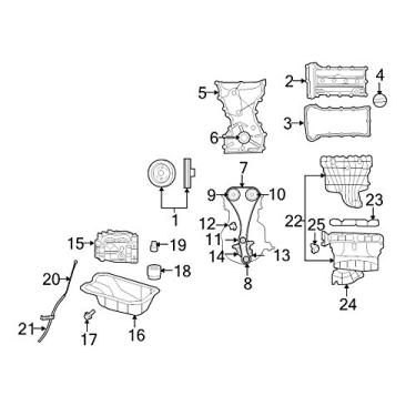 Imagem de Mopar Óleo de motor 04884819AE