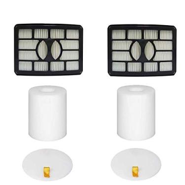 Imagem de ConPus Pacote com 2 filtros de vácuo de substituição compatíveis com Shark Rotator Pro Lift-Away NV500, NV501, NV502, NV503, NV505, NV510, NV520, NV552, UV560, NV642, ZU780, ZU782, ZU785, Part Xff500