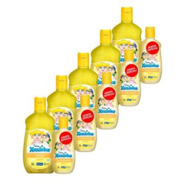 Imagem de Kit Com 5 Kit Shampoo 400ml + Condicionador Turma Da Xuxinha Suave Sem
