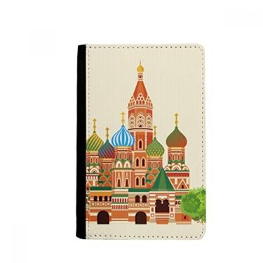Imagem de Rússia Ilustração Símbolo Nacional Porta Passaporte Notecase Burse Carteira Capa Cartão Bolsa, Multicolor