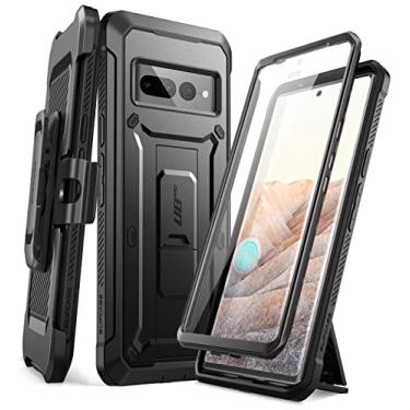 Imagem de SUPCASE Capa Unicorn Beetle Pro Series para Google Pixel 7 Pro (versão 2022), capa robusta de corpo inteiro com clipe de cinto e suporte com protetor de tela integrado (preto)
