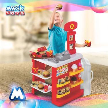Imagem de Lanchonete Infantil Com Acessórios - 8046 - Magic Toys