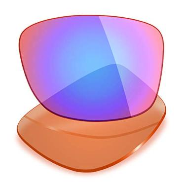 Imagem de Mryok Lentes de reposição para Oakley Jupiter Squared OO9135 / Jupiter Carbon OO9220 - Opções, Polarizado - Rosa cobalto, One Size
