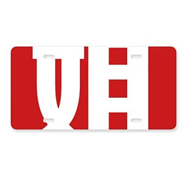 Imagem de DIYthinker Placa de licença chinesa da irmã chinesa, acessório de aço inoxidável para decoração de carro