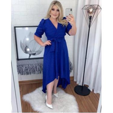 Imagem de Vestido Mullet Evangélico Moda Feminina Longo - R.H Store