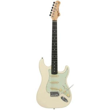Imagem de Guitarra Stratocaster Tagima Tg-500 Owh Olympic White