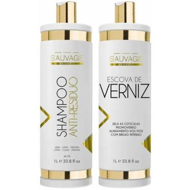 Imagem de Escova Progressiva + Shampoo Antirresíduo Sauvage Magnific