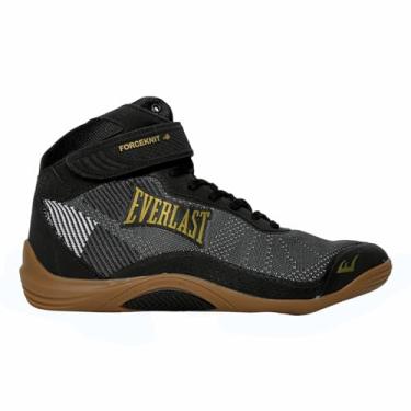 Imagem de Tênis Everlast Forceknit 4 Preto e Dourado - Unissex - 39 - Preto