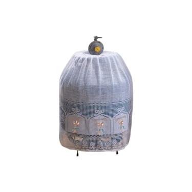 Imagem de Capa de Botijão Gás 13KG Rendada Estampada (Talheres)