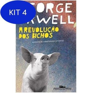 Imagem de Kit 4 Livro A Revolução Dos Bichos - George Orwell - Companhia Das Let