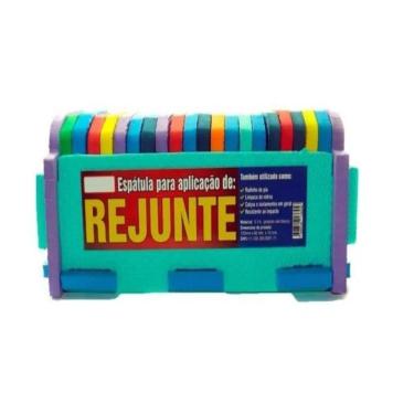 Imagem de Kit 10 espátula para aplicação de rejunte em e.v.a