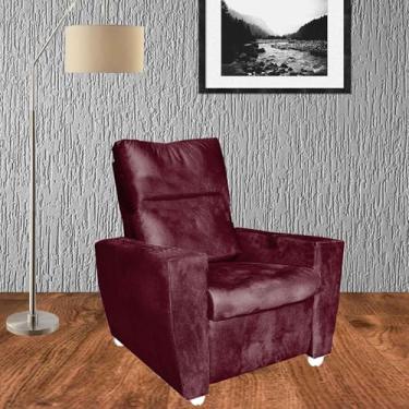 Imagem de Poltrona Reclinável Do Papai Moderna Nivea Bordo