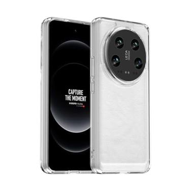 Imagem de Capas Compatível com Xiaomi 14 Ultra,Caixa de telefone,fino e leve,resistente a riscos,anti-impressão digital e proteção contra queda