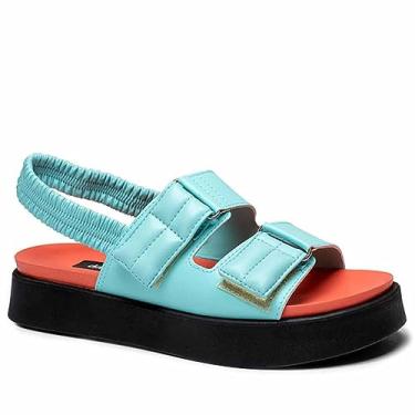 Imagem de Sandália Dakota Sport Flatform Calce Fácil Feminino Tamanho:36;Cor:Azul